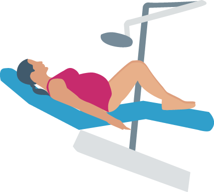 Woman Giving birth Benefits of Aquanatal during child birth